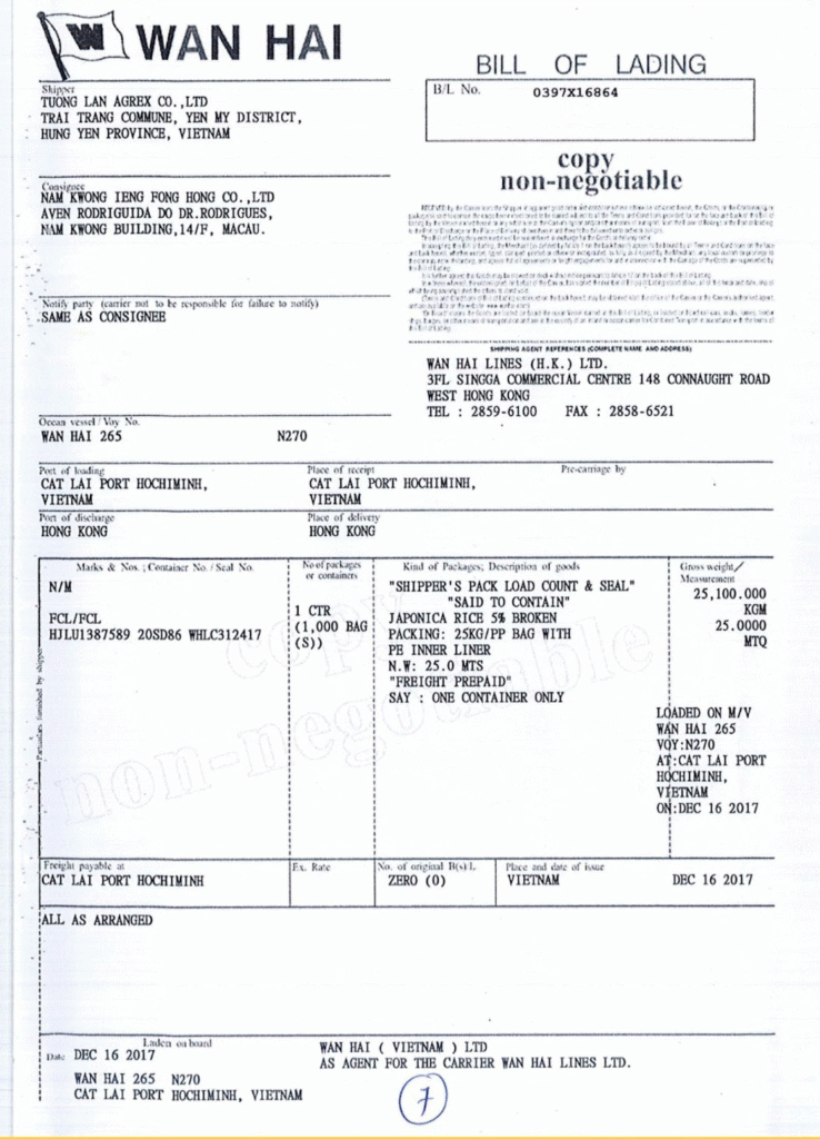 Bill of lading là gì? Tất tần tật về Bill of lading 2 unnamed 1